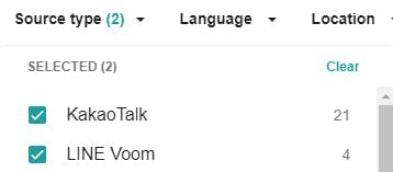 Explore: Two New Source Types with KakaoTalk and LINE Voom, plus Expanded VK Coverage